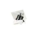 Įmontuojamas lubinis šviestuvas Patrizio Single 3000K LED 12W 3000K Juoda Balta (GL7118-1/1X12W 3000K WH+BL)