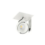 Įmontuojamas lubinis šviestuvas Patrizio Single 4000K LED 12W 4000K Juoda Balta (GL7118-1/1X12W 4000K WH+BL)