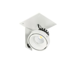 Įmontuojamas lubinis šviestuvas Patrizio Single 4000K LED 12W 4000K Juoda Balta (GL7118-1/1X12W 4000K WH+BL)