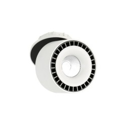 Įmontuojamas lubinis šviestuvas Sevilla Round Recessed 4000K LED 28W 4000K Juoda Balta (SL7560/28W 4000K WH+BL)