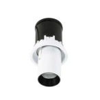 Įmontuojamas lubinis šviestuvas Merge 4000K LED 12W 4000K Juoda Balta (SL74058/12W 4000K WH+BL)