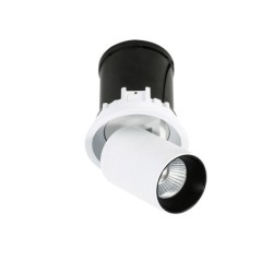 Įmontuojamas lubinis šviestuvas Merge 4000K LED 12W 4000K Juoda Balta (SL74058/12W 4000K WH+BL)