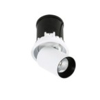 Įmontuojamas lubinis šviestuvas Merge 4000K LED 12W 4000K Juoda Balta (SL74058/12W 4000K WH+BL)