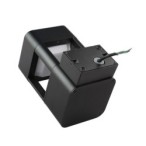 Sieninis lauko šviestuvas Nutri LED 10W 3000K Juoda Smėlio Šlifuota (OWL-22982-BK)