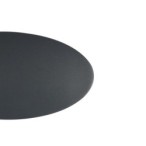 Sieninis lauko šviestuvas Pontas LED 6W 3000K Juoda Smėlio Šlifuota (OWL-55034-BK)