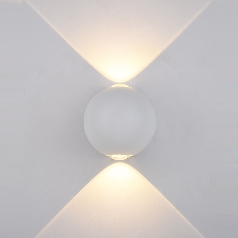 Sieninis lauko šviestuvas Carsoli LED 4W 3000K Balta (PL-308W)