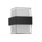 Sieninis lauko šviestuvas Marti LED 10W 3000K Juoda Smėlio Šlifuota (OWL-4682-3K)