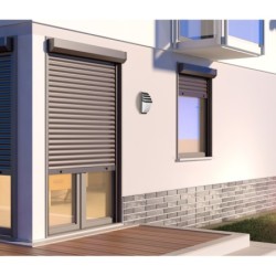 Sieninis lauko šviestuvas Mona LED 4W 4000K Juoda Smėlio Šlifuota (PL-246)