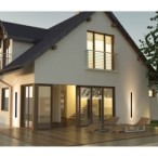 Sieninis lauko šviestuvas Mutti 2051-12 3K / 4K LED 29W 3000K  (OWL-2051-12-3K)