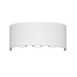 Sieninis lauko šviestuvas Ortelo LED 6W Smėlio Balta (OWL-451-3-WH)