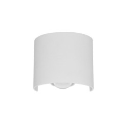 Sieninis lauko šviestuvas Ortelo LED 2W 3000K Smėlio Balta (OWL-6650-1-WH-3K)