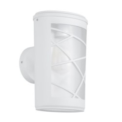 Sieninis lauko šviestuvas Paco White 1xE27 Balta (5651/WH-7)