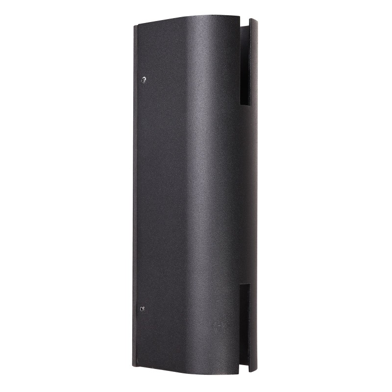Sieninis lauko šviestuvas Rovigo LED 16W 3000K Juoda (602/BK-9)