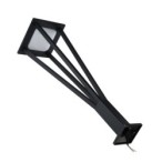 Pastatomas lauko šviestuvas Bons LED 12W 3000K Juoda Smėlio Šlifuota (OFL-22474-L-BK)