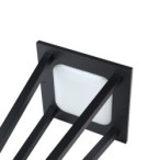 Pastatomas lauko šviestuvas Bons LED 12W 3000K Juoda Smėlio Šlifuota (OFL-22474-L-BK)