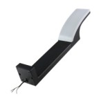 Pastatomas lauko šviestuvas Natan LED 15W 3000K Juoda Smėlio Šlifuota (OFL-61916-BK)