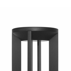 Pastatomas lauko šviestuvas Nomad LED 10W 3000K Juoda Smėlio Šlifuota (OFL-52052-S-BK)