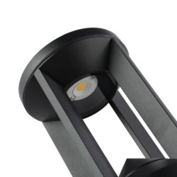 Pastatomas lauko šviestuvas Nomad LED 10W 3000K Juoda Smėlio Šlifuota (OFL-52052-S-BK)