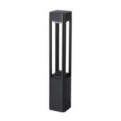 Pastatomas lauko šviestuvas Nutri LED 10W 3000K Juoda Smėlio Šlifuota (OFL-22982-L-BK)