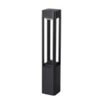 Pastatomas lauko šviestuvas Nutri LED 10W 3000K Juoda Smėlio Šlifuota (OFL-22982-L-BK)