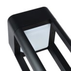 Pastatomas lauko šviestuvas Nutri LED 10W 3000K Juoda Smėlio Šlifuota (OFL-22982-M-BK)