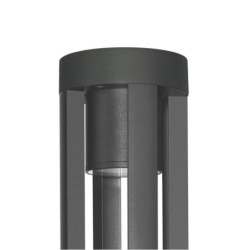 Pastatomas lauko šviestuvas Ratel LED 10W 3000K Juoda Smėlio Šlifuota (OFL-50757-M-BK)