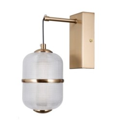Sieninis šviestuvas Alani LED 6W 3000K Aukso (WL-34375-1-HBR)