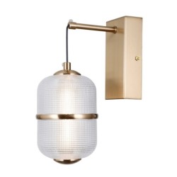Sieninis šviestuvas Alani LED 6W 3000K Aukso (WL-34375-1-HBR)