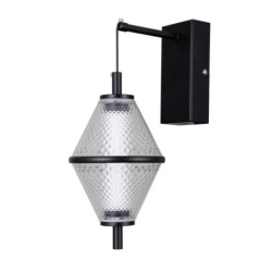 Sieninis šviestuvas Fuente LED 5W 3000K Matinė chromo (WL-34395-1-BK)