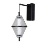 Sieninis šviestuvas Fuente LED 5W 3000K Matinė chromo (WL-34395-1-BK)