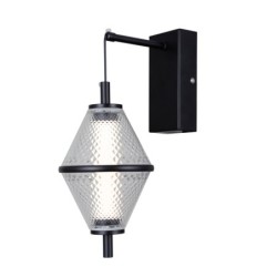 Sieninis šviestuvas Fuente LED 5W 3000K Matinė chromo (WL-34395-1-BK)