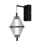 Sieninis šviestuvas Fuente LED 5W 3000K Matinė chromo (WL-34395-1-BK)