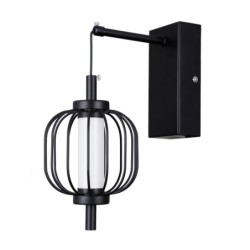 Sieninis šviestuvas Pedro LED 4W 3000K Matinė chromo (WL-34405-1-BK)