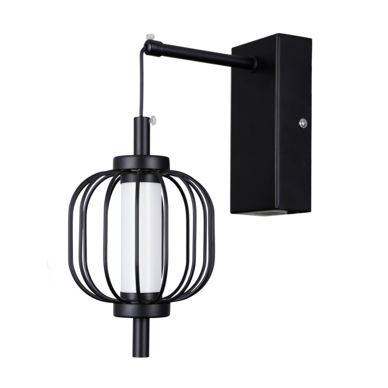 Sieninis šviestuvas Pedro LED 4W 3000K Matinė chromo (WL-34405-1-BK)