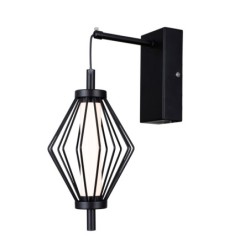 Sieninis šviestuvas Sevil LED 5W 3000K Matinė chromo (WL-34403-1-BK)