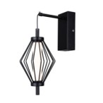 Sieninis šviestuvas Sevil LED 5W 3000K Matinė chromo (WL-34403-1-BK)