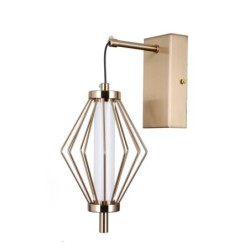 Sieninis šviestuvas Sevil LED 5W 3000K Aukso (WL-34403-1-HBR)