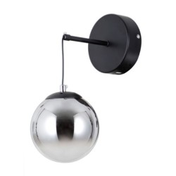 Sieninis šviestuvas Velada LED 5W 3000K Matinė juoda (WL-34381-1-BK)