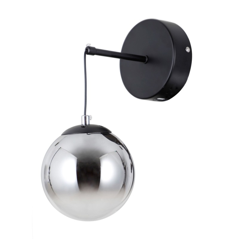 Sieninis šviestuvas Velada LED 5W 3000K Matinė juoda (WL-34381-1-BK)