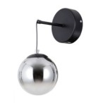 Sieninis šviestuvas Velada LED 5W 3000K Matinė juoda (WL-34381-1-BK)