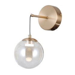Sieninis šviestuvas Velada LED 5W 3000K Aukso (WL-34381-1-HBR)