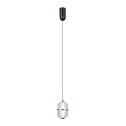Pakabinamas šviestuvas Alani LED 6W 3000K Matinė juoda, aukso (PND-34375-1-BK)