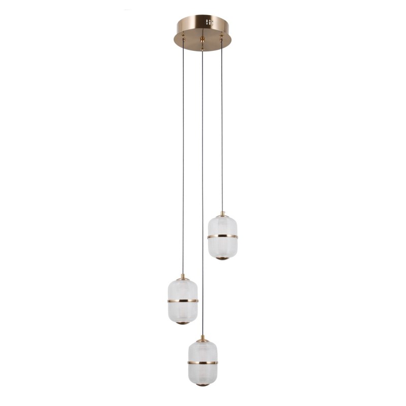 Pakabinamas šviestuvas Alani LED 15W 3000K Aukso (PND-34375-3-HBR)