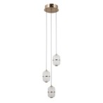 Pakabinamas šviestuvas Alani LED 15W 3000K Aukso (PND-34375-3-HBR)