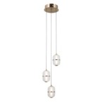 Pakabinamas šviestuvas Alani LED 15W 3000K Aukso (PND-34375-3-HBR)