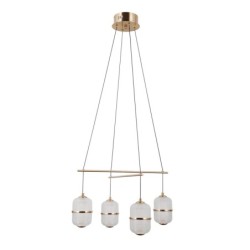 Pakabinamas šviestuvas Alani LED 24W 3000K Aukso (PND-34375-4-HBR)