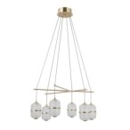 Pakabinamas šviestuvas Alani LED 32W 3000K Aukso (PND-34375-6-HBR)