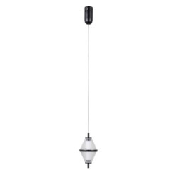 Pakabinamas šviestuvas Fuente LED 5W 3000K Matinė juoda, aukso (PND-34395-1-BK)