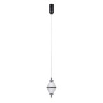Pakabinamas šviestuvas Fuente LED 5W 3000K Matinė juoda, aukso (PND-34395-1-BK)