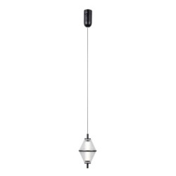Pakabinamas šviestuvas Fuente LED 5W 3000K Matinė juoda, aukso (PND-34395-1-BK)